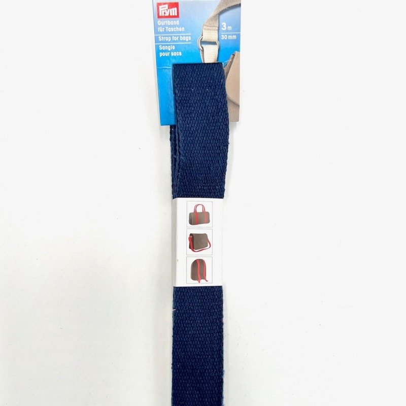 Prym Gurtband für Taschen-Zubehör-in-Dunkel Blau-von-StoffRoyal.-SKU:-1340PRYM-DUNKEL-BLAU