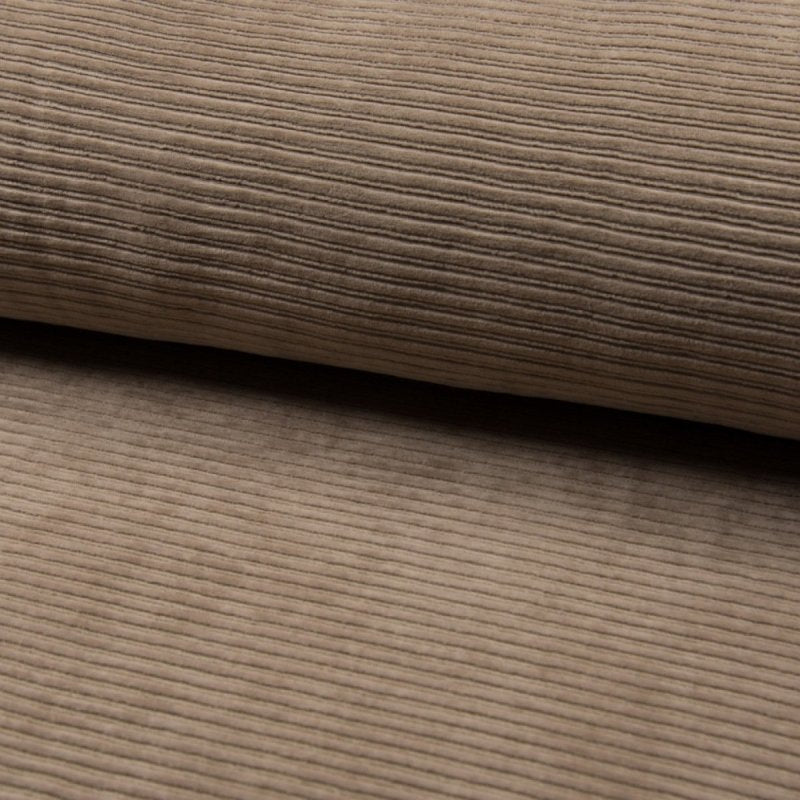 Jersey Cord UNI in Schwarz von StoffRoyal. SKU: KC8316-069-Schwarz.