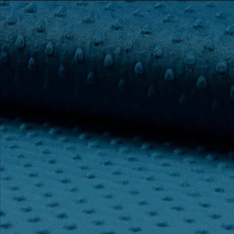 Minky UNI UNI in Petrol von StoffRoyal. SKU: KC4008-005-Petrol.